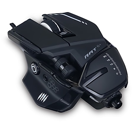 Mad Catz The Authentic R.A.T. 6 Optical Gaming Mouse PixArt