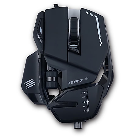 Mad Catz The Authentic R.A.T. 6 Optical Gaming Mouse PixArt
