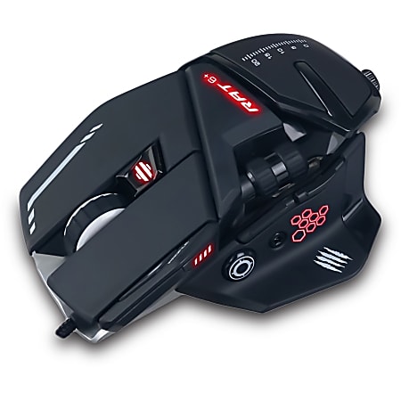 Mad Catz The Authentic R.A.T. 6 Optical Gaming Mouse PixArt