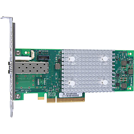 HPE StoreFabric SN1100Q 16Gb Single Port Fibre Channel Host Bus Adapter - PCI Express 3.0 - 1x Total Fibre Channel Port(s) - P9D93A
