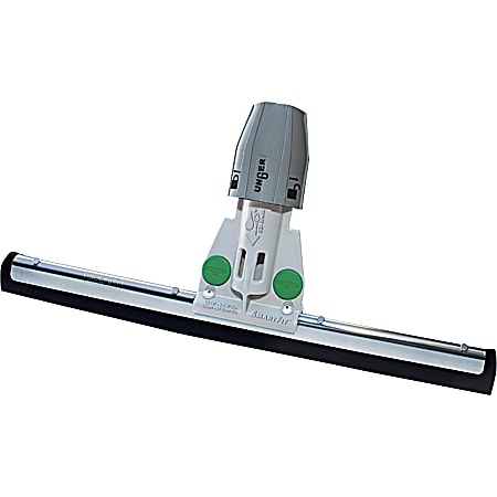 Unger SmartFit WaterWand Standard 22" Squeegee - 22" Blade - Long Lasting, Reinforced, Durable - Gray