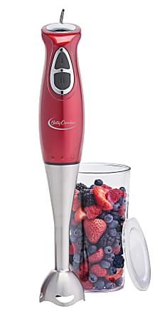 Better Chef DualPro 2 Speed Immersion Hand Blender Red - Office Depot