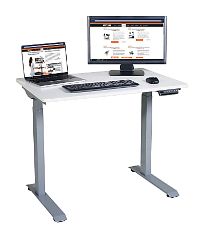 36 inch wide white desk outlet