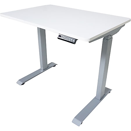 Victor Electric 36 W Standing Desk White - ODP Business Solutions