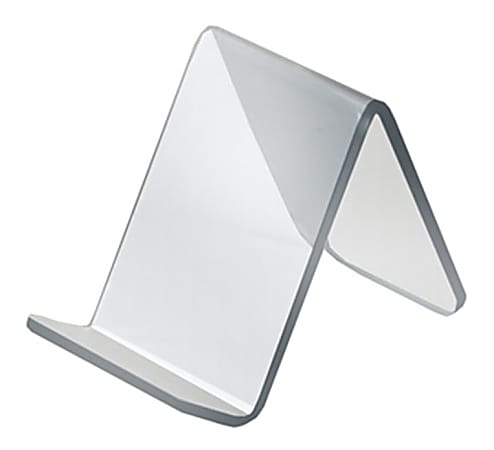 Clear Acrylic Display Easel Stand - For Counter Top Displays