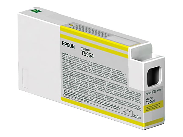 Epson UltraChrome HDR Yellow Ink Cartridge, Yellow, T596400