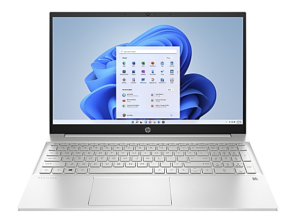 HP Pavilion 15-eg0127od Laptop, 15.6" Screen, Intel® Core™ i7, 8GB Memory, 256GB Solid State Drive, Wi-Fi 6, Windows® 11, 4Z369UA#ABA