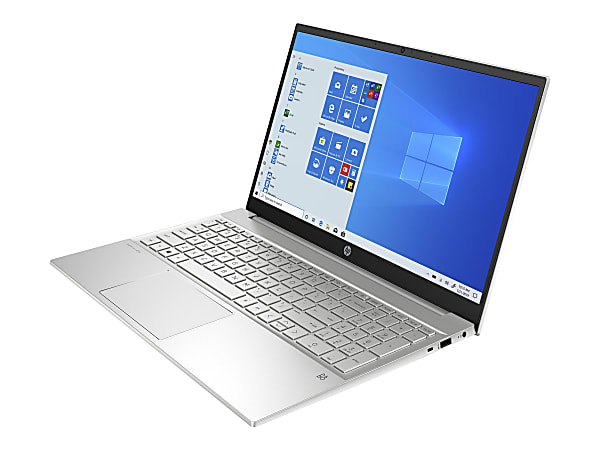 HP Pavilion 15-eg0127od Laptop, 15.6" Screen, Intel® Core™ i7, 8GB Memory, 256GB Solid State Drive, Wi-Fi 6, Windows® 11, 4Z369UA#ABA