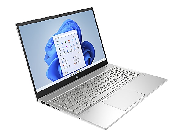 HP Pavilion 15-eg0127od Laptop, 15.6" Screen, Intel® Core™ i7, 8GB Memory, 256GB Solid State Drive, Wi-Fi 6, Windows® 11, 4Z369UA#ABA