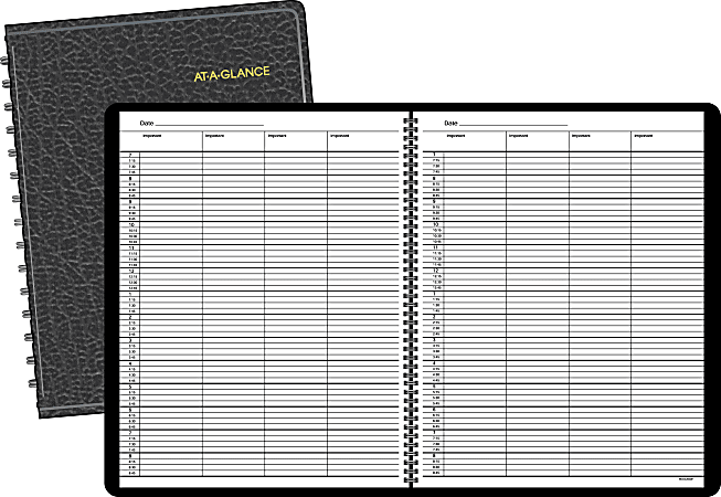 At-A-Glance 2-Person Daily Appointment Book Appointment Books 