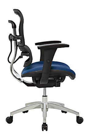WorkPro 12000 Series Ergonomic MeshPremium Fabric Mid Back Chair