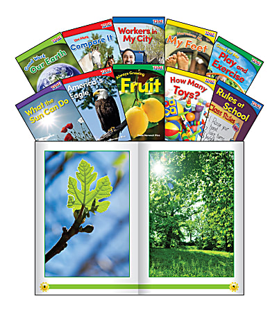 Teacher Created Materials TIME FOR KIDS® Nonfiction Book Set, Set 2, Set Of 10 Books, Kindergarten