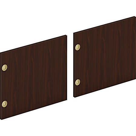 HON® Mod 72" Hutch Door Set, Mahogany