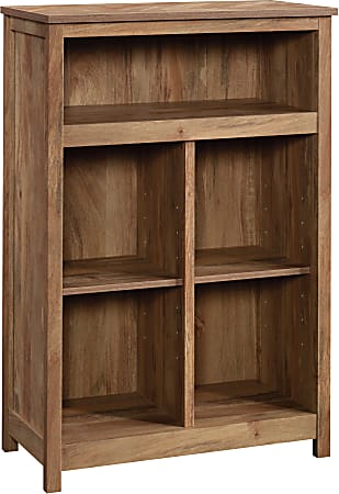 Sauder® Cannery Bridge 46"H 2-Cube Storage Bookcase, Sindoori Mango®