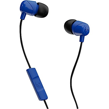 Skullcandy Jib In Ear Wired Headphones Cobalt Blue Office Depot