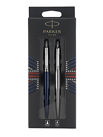 Parker Jotter Ballpoint Pen in Blue Barrel - Pack of 10