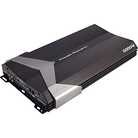 Power Acoustik Gothic GT1 6000D Car Amplifier 3700 W RMS 6000 W