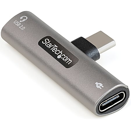 StarTech.com USB C Audio And Charge Adapter