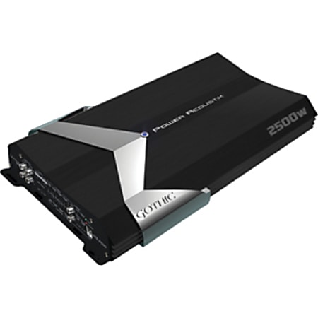 Power Acoustik Gothic GT4-900 Car Amplifier - 380 W RMS - 900 W PMPO - 4 Channel - Class AB
