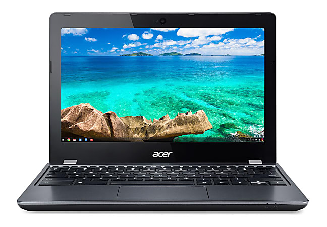 Acer® Chromebook C740 Refurbished Laptop, 11.6" Screen, Intel® Celeron®, 4GB Memory, 16GB Solid State Drive, Google™ Chrome