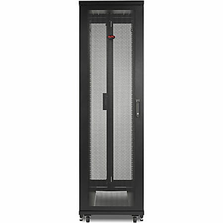 APC by Schneider Electric NetShelter SV 48U 600mm Wide x 1200mm Deep Enclosure with Sides Black - 48U Rack Height x 19" Rack Width - Black - 1014 lb Dynamic/Rolling Weight Capacity - 2205 lb Static/Stationary Weight Capacity