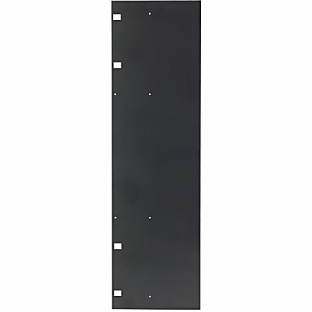 APC by Schneider Electric End of Row Panel for Single-sided 84" Performance Vertical Cable Manager - Cable Manager - Black