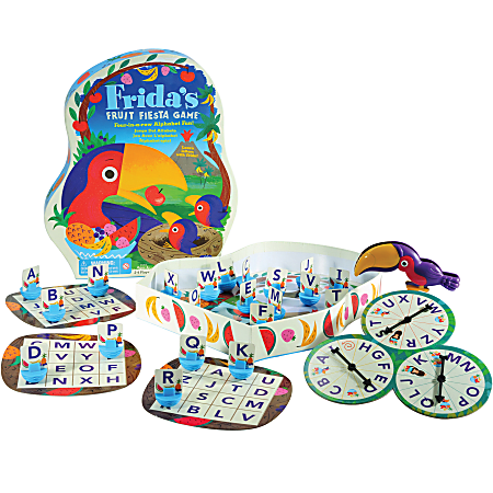 Educational Insights Frida's Fruit Fiesta Alphabt Game - Educational - 2 to 4 Players