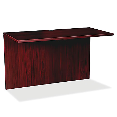 Lorell® Prominence 2.0 48"W Bridge, Mahogany