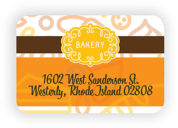 Custom Full-Color Printed Labels And Stickers, Rectangle, 1” x 1-1/2”, Box Of 125 Labels