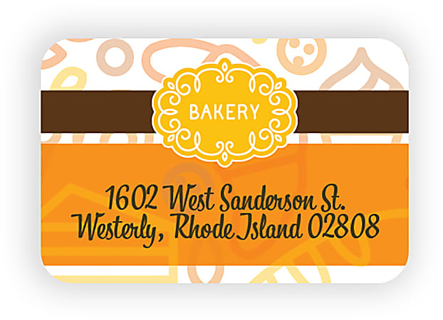 Custom Full-Color Printed Labels And Stickers, Rectangle, 1” x 1-1/2”, Box Of 125 Labels