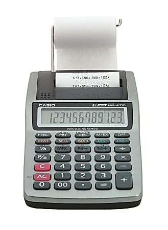 Casio® HR-8TM-PLUS Printing Calculator