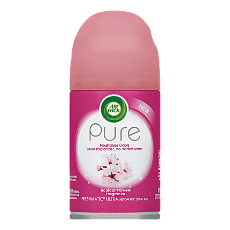 Air Wick® Pure Air Freshmatic® Dispenser Refill, Tropical Flowers Scent, 6.17 Oz