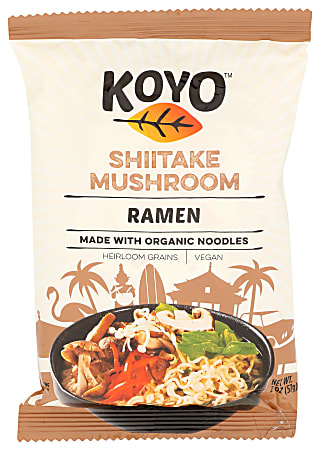 Koyo Ramen, Shiitake Mushroom, 2 Oz, Total Qty 12