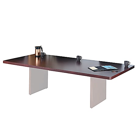 Bevis® Basyx™ Rectangular Conference Tabletop, 36" x 72", Mahogany