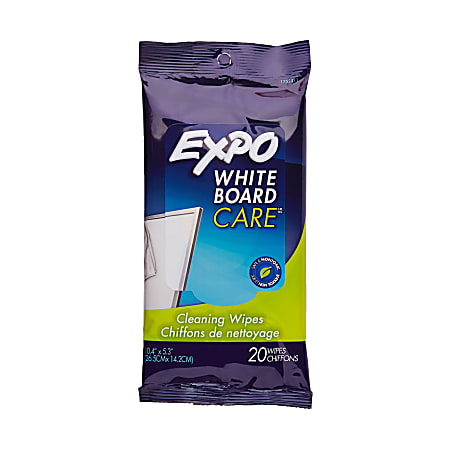 Expo Dry Erase Cleaning Wipes - Non-toxic - 1 / Pack
