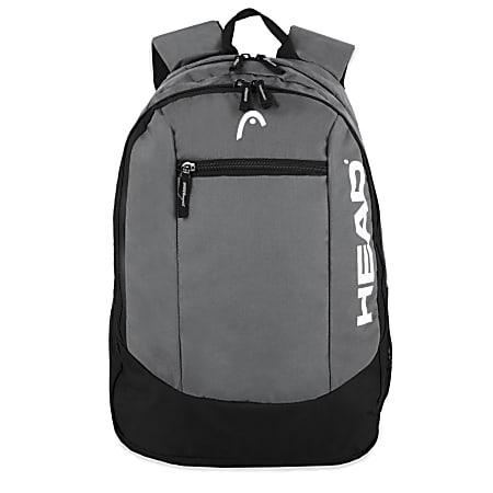 HEAD Crosscourt Backpack With 15" Laptop Pocket, Gray