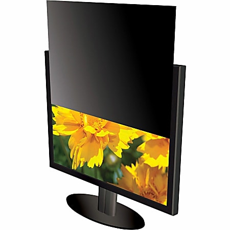 Kantek LCD Monitor Blackout Privacy Screens Black For 18.5 ...