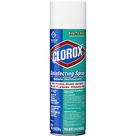 Clorox® Disinfecting Spray, Fresh Scent, 19 Oz Bottle