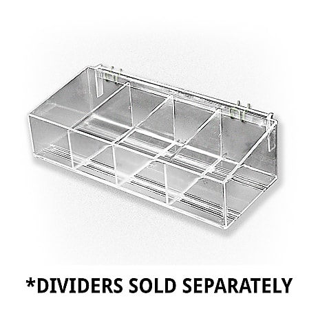 Short Section Bin Dividers for The Quad Pod Table (Set of 6)