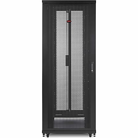 NetShelter SV 48U 800mm Wide x 1200mm Deep Enclosure with Sides Black - 48U Rack x 19" Rack- Black - 1014 lb Dynamic/Rolling Weight Capacity