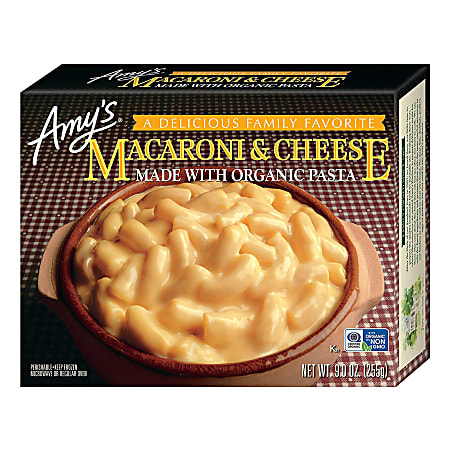 Amy&#x27;s Macaroni And Cheese, 9 Oz, Pack Of