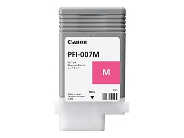 Canon PFI-007M Original Ink Cartridge - Dye Magenta - Inkjet