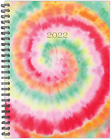 Willow Creek Press Softcover Weekly/Monthly Planner, 6-1/2" x 8-1/2", Good Vibes, January To December 2022