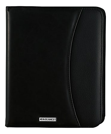 AT-A-GLANCE® Executive Weekly/Monthly Appointment Book, 6-1/2" x 8-3/4", Black, January To December 2020, 7054505 
