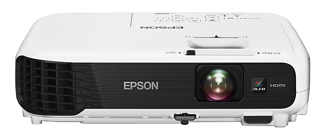 Epson® SVGA 3LCD Projector, VS240