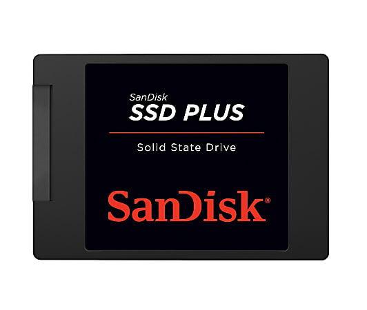 内蔵型SSD SanDisk SSD PLUS 960GB SanDisk SSD PLUS Internal Solid State Drive 960GB Black - ODP