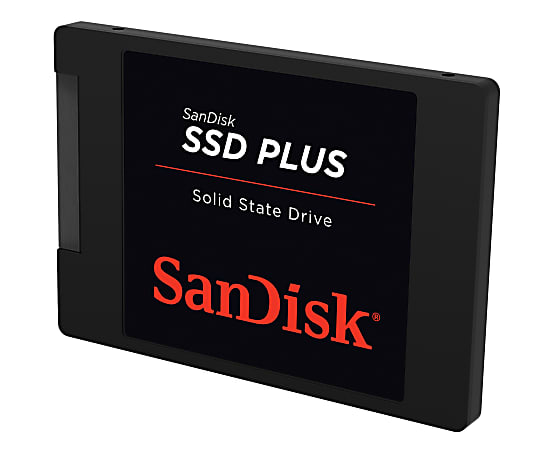 SanDisk SSD PLUS Internal Solid State Drive 960GB Black - Office Depot