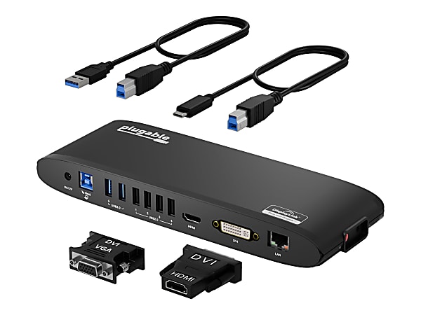 Plugable USB 3.0 Universal Laptop Docking Station  - UD3900H