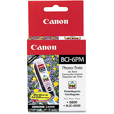 Canon® BCI-6PM Magenta Photo Ink Tank, 4710A003