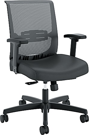 HON® Convergence Task Chair, Basalt/Black